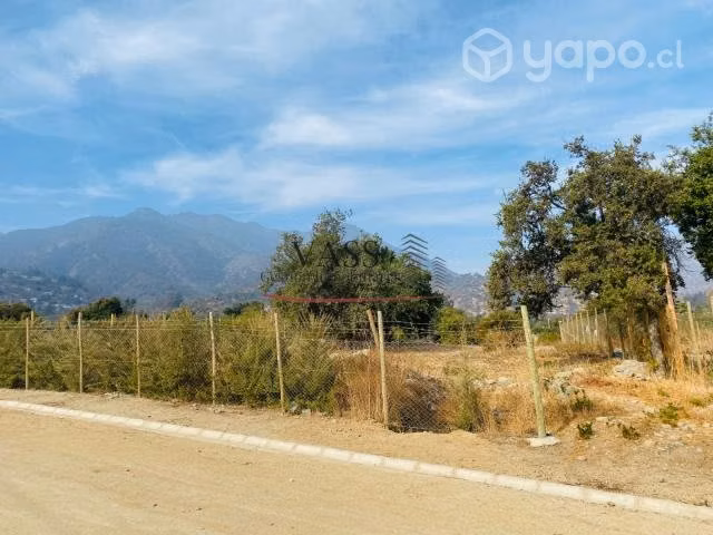 VASS vende terreno con vista al cerro la campana