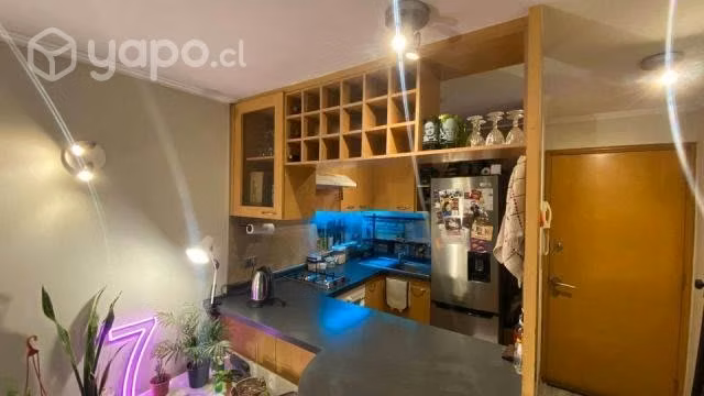 Loft a una cuadra metro Santa Ana
