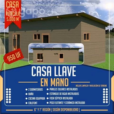 Casa más parcela / terreno