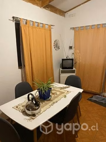 Cabaña en Caldera planta baja arriendo permanente