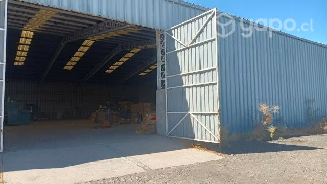 Arriendo o venta galpón y terreno en Malloco