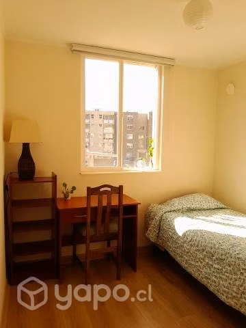 Arriendo habitaciones amobladas para estudiantes s
