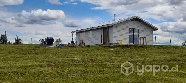 Se vende hermosa parcela con casa a 20 minutos de