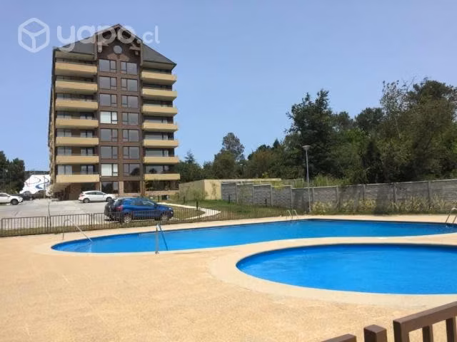Arriendo depto. amoblado Condom. Costanera Playa