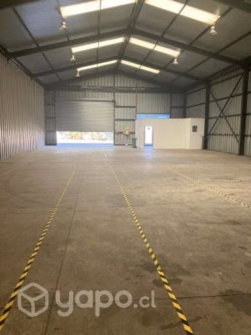 Arriendo Bodega 450 mt2 guardia 24/7