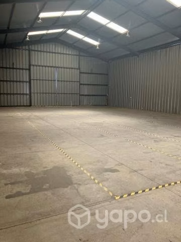 Arriendo Bodega 450 mt2 guardia 24/7