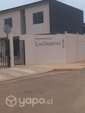 Se arrienda casa condomio las goletas, caleta san