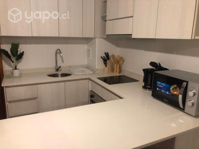 Arriendo Departamento Amoblado 1 Habitación (35 m2