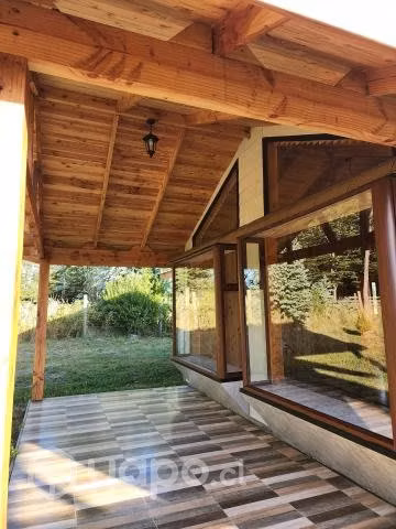 Parcela con casa nueva estilo Colonial en Vilcún