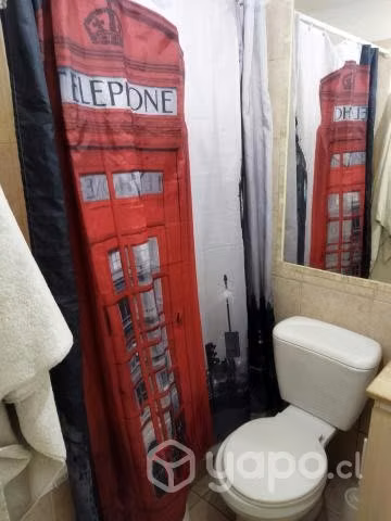 Arriendo Departamento Metro Santa Lucía 1D/1B