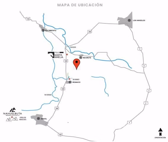 Terreno de 5.000 m2 en Renaico