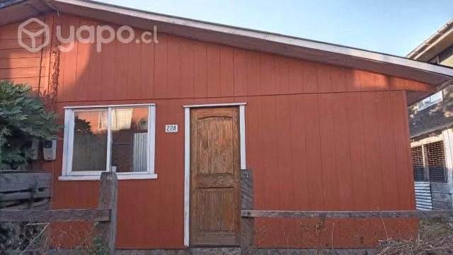Vendo sitio urbano con casa pequeña en ix región