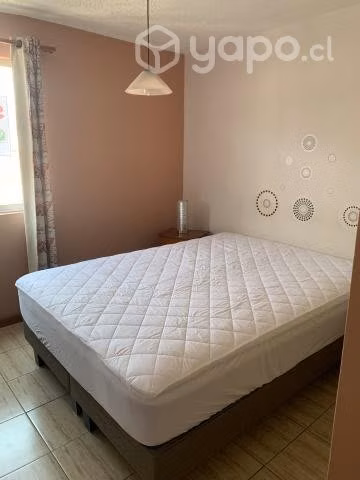 Arriendo depto amoblado 3 habitaciones, 2 baños