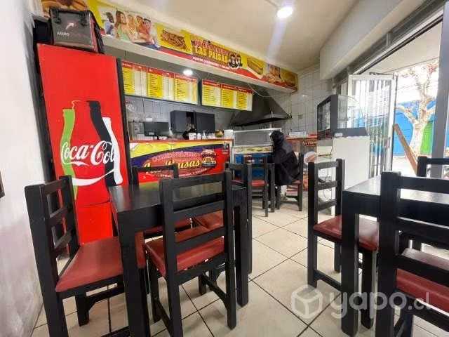 Derecho a llaves comida al paso
