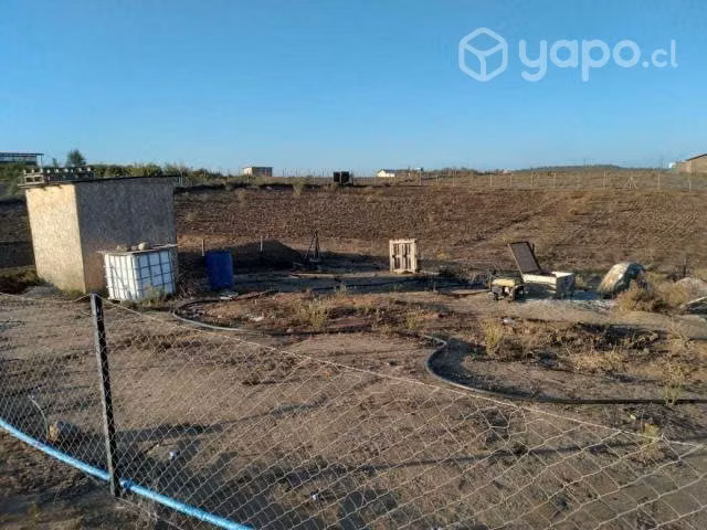Parcela una hectárea y casa 54 mt cerrillos pobres