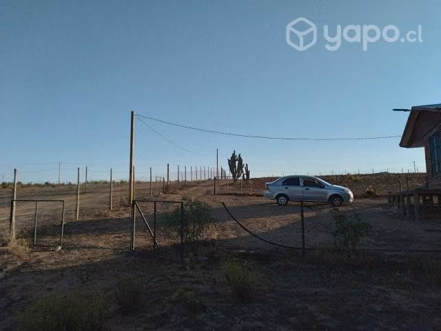 Parcela una hectárea y casa 54 mt cerrillos pobres