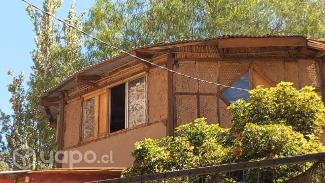 Se arrienda casa octagonal año corrido en valle de