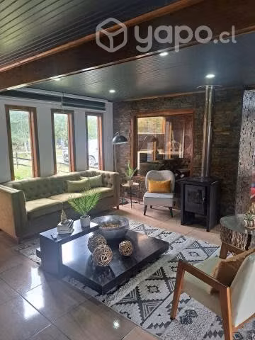 Se arrienda casa con piscina cama elastica