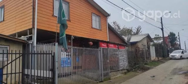 Se vende casa segundo piso con local comercial