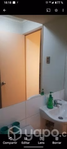 Arriendo pieza en depto a estudiante varón. Lomas.