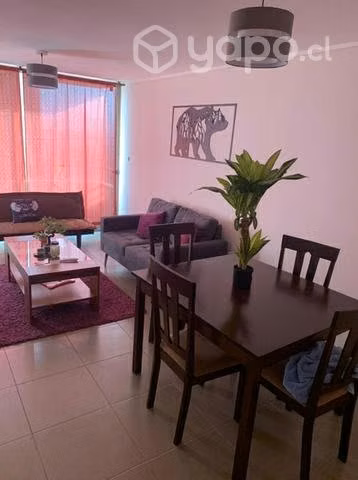 Arriendo departamento amoblado sector norte