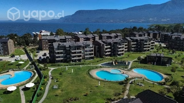 Vendo departamento Costa Pucon 2d2b centro PUCON