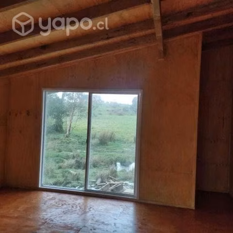 Casa nueva con terreno de 5000 metros cuadrados