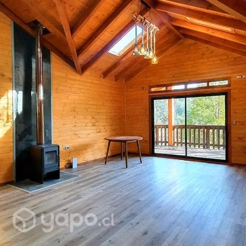 Casa cabaña año corrido en Pucón, sin comisión
