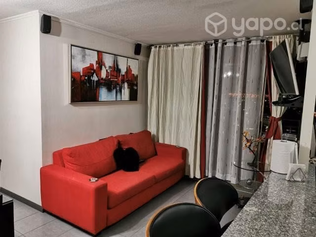 Arriendo depto. a pasos del metro la cisterna