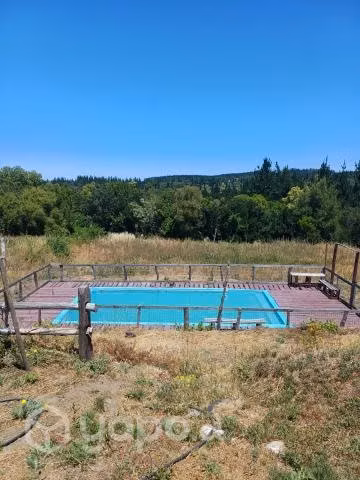 Parcela casa piscina