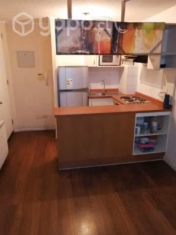 Departamento metro U Santiago 2 Dorm