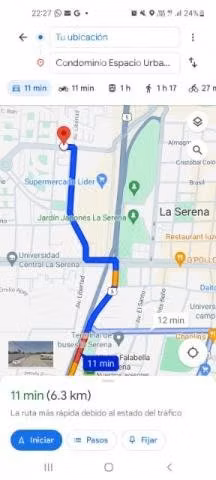 Departamento verano la serena
