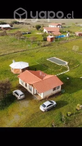 Arriendo cabaña con piscina particular
