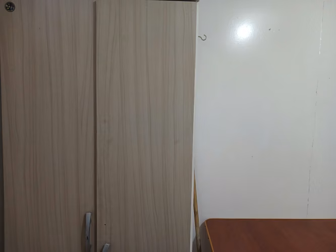 Pieza amoblada para dama o caballero