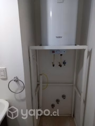 Departamento Estudio, conexión para lavadora, metro San Alberto Hurtado - Imagen 7