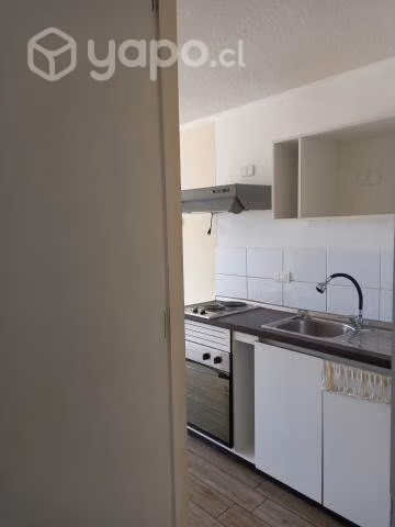 Departamento Estudio, conexión para lavadora, metro San Alberto Hurtado