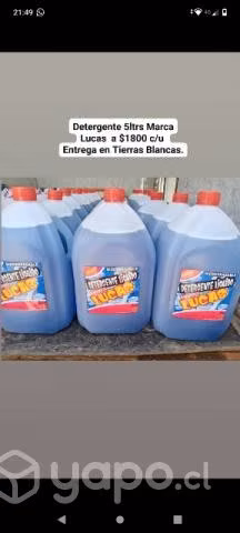 Detergente 5 litros