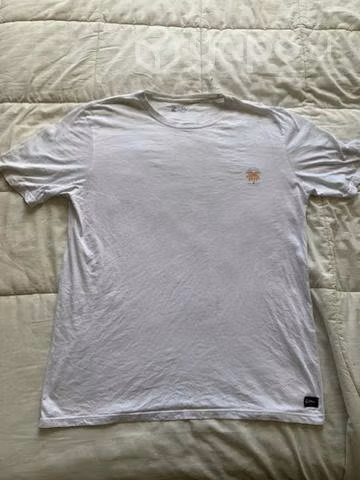 Polera blanca basica Froens