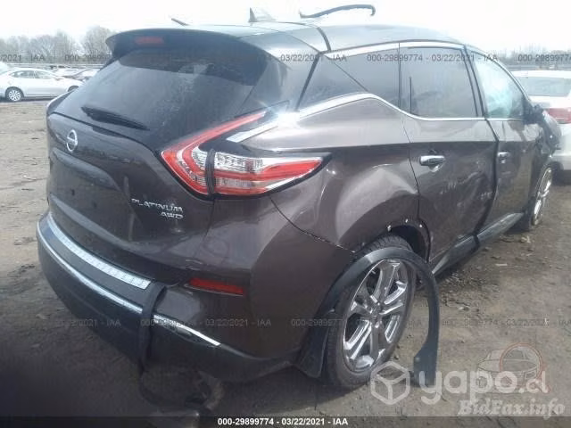 Estanque de bencina nissan murano