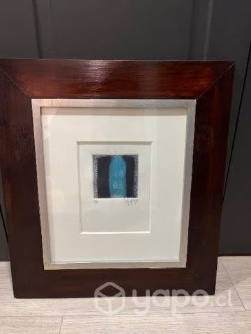Grabados de Verónica González Enmarcado madera - Imagen 3