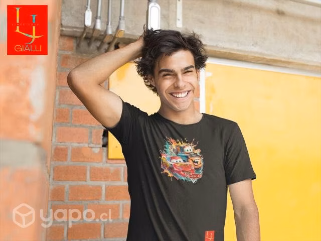 Polera Rayo Mcqueen y Mate de CARS - Imagen 3