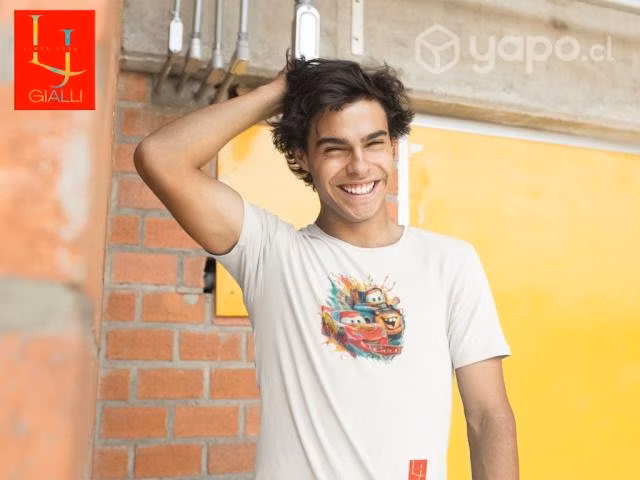 Polera Rayo Mcqueen y Mate de CARS - Imagen 4