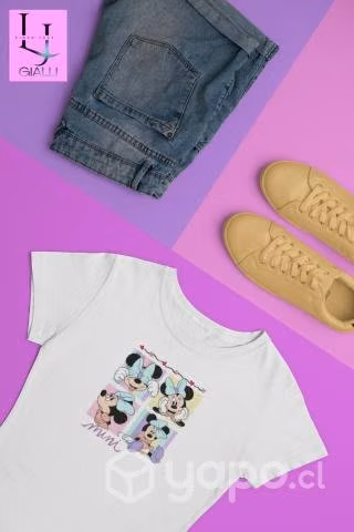 Polera Minnie Mouse (SÓLO POLERA)