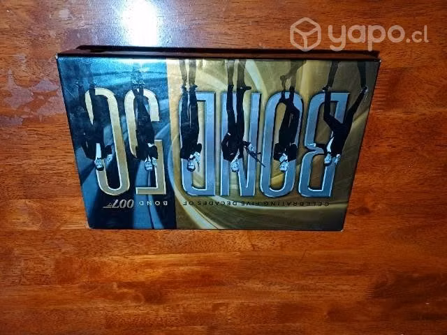Coleccion james bond 007 50 años dvd blue ray orig