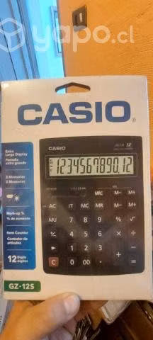 Calculadora casio gz-12s