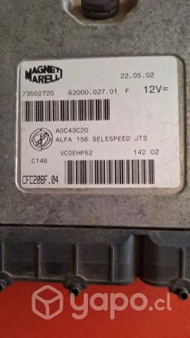 Computador alfa romeo 156 motor 2.o año 2