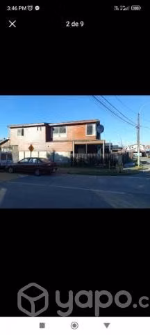 Casa esquina con segundo piso