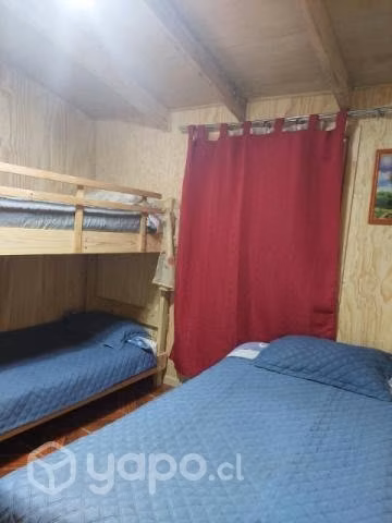 Se arriendan cabañas en Colcura