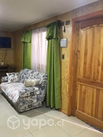Cabaña interior villarrica 4 personas