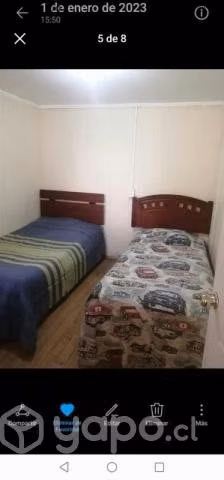 Se arrienda casa por día